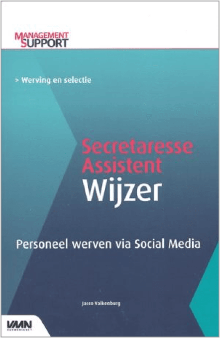 Omslag van het boek "Personeel werven via social media"
