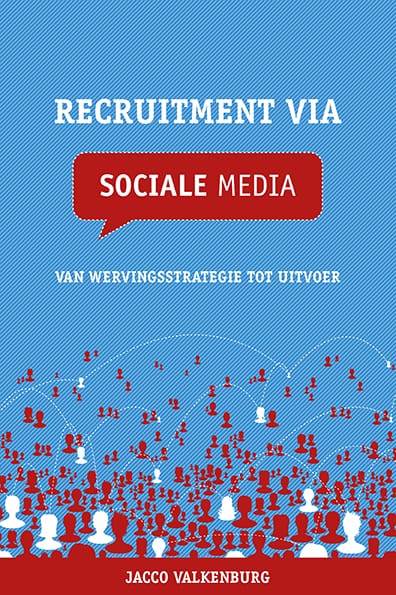 Omslag van het boek ‘Recruitment via sociale media’.