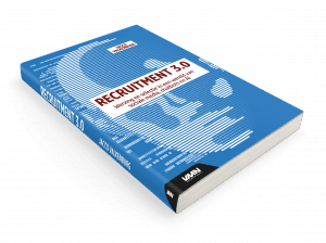 3D omslag van het boek "Recruitment 3.0"