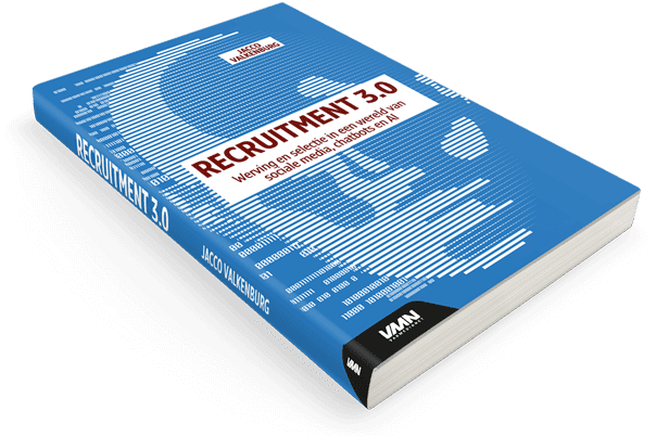 3D omslag van het boek "Recruitment 3.0"