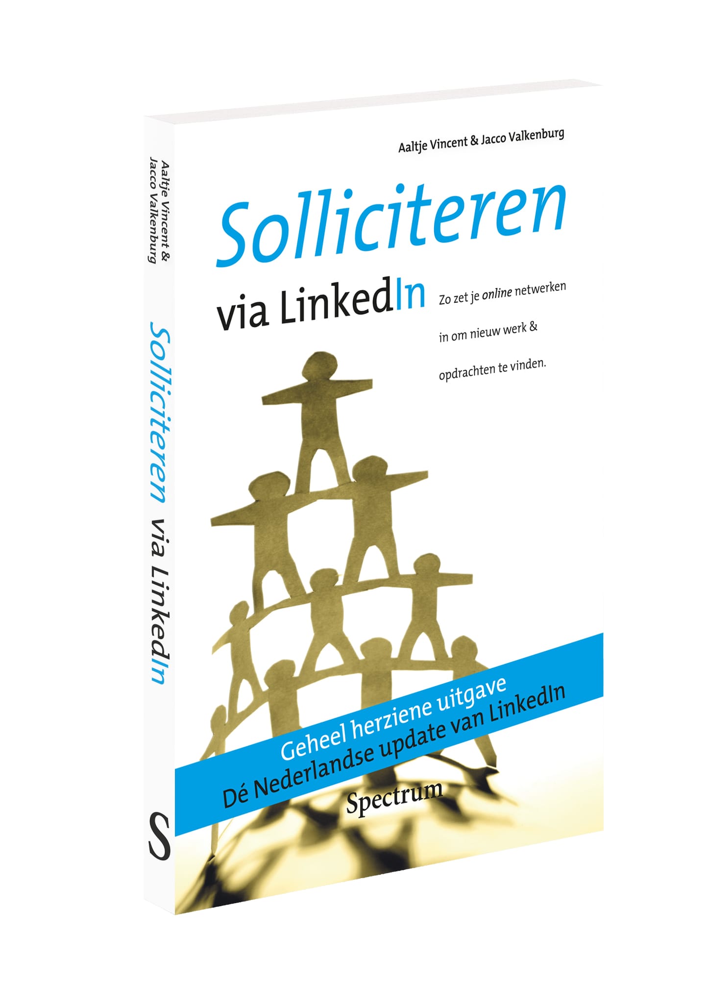 3D cover Solliciteren via Linked in 2e herdruk