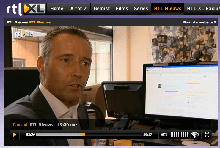 Jacco Valkenburg op RTL Nieuws in beeld