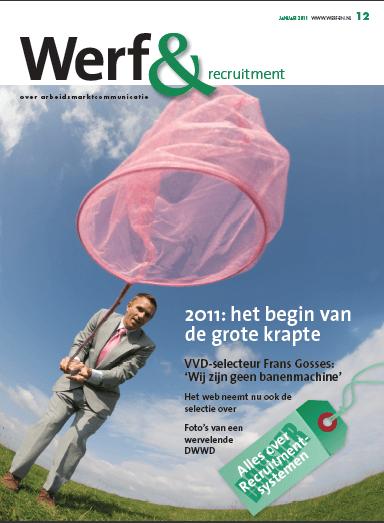 Omslag van magazine Werf& #12 met thema Recruitment
