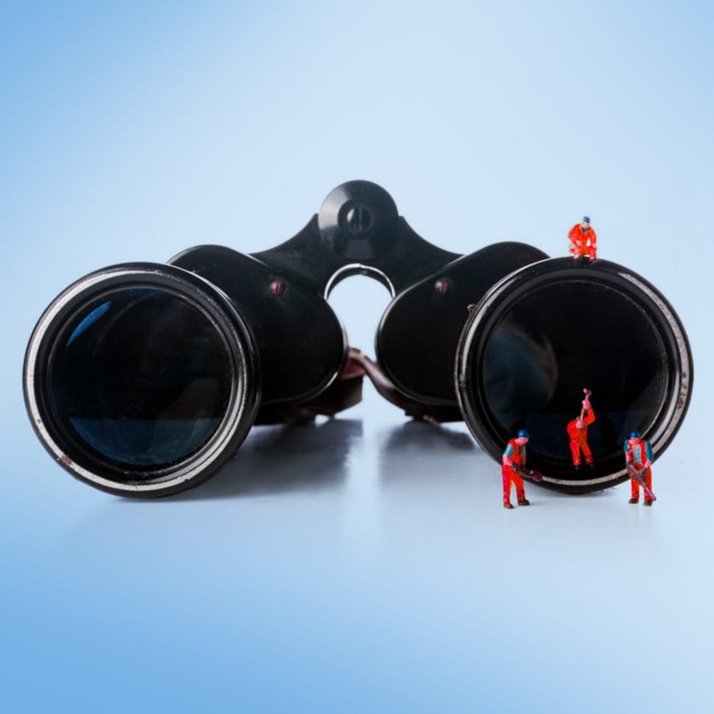 Job Hunting met verrekijker