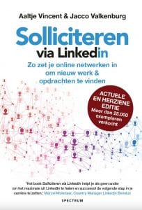 Omslag Boek Solliciteren via linkedin - editie 2021