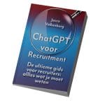 3D omslag eBook ChatGTP voor recruitment