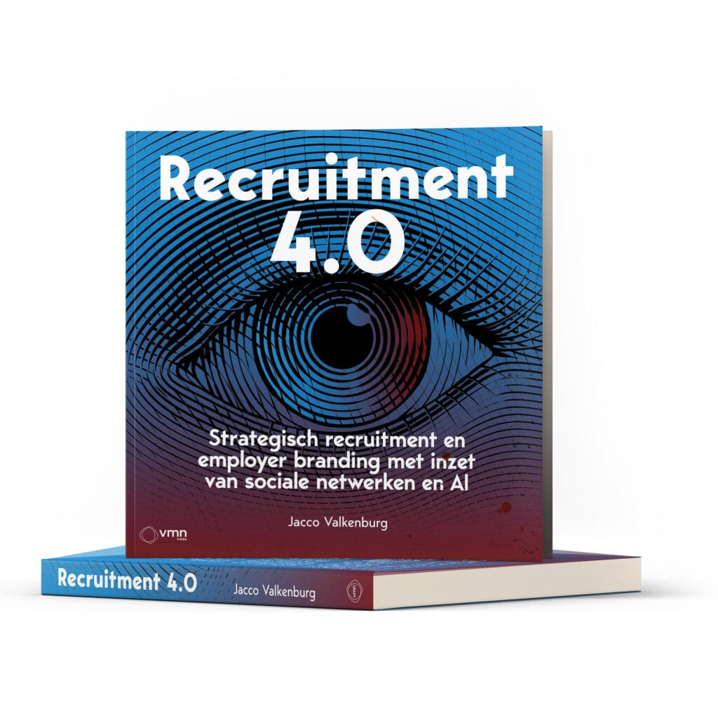 Boek recruitment 4.0 in 3D afbeelding