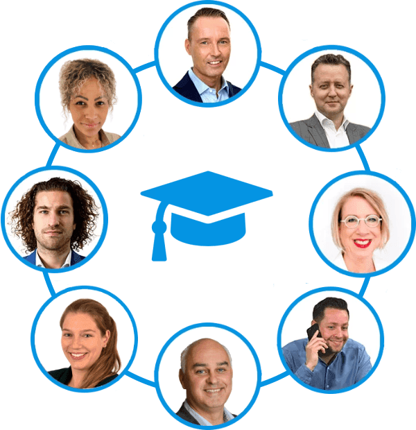 De 8 trainers van RecruitmentTraining.pro