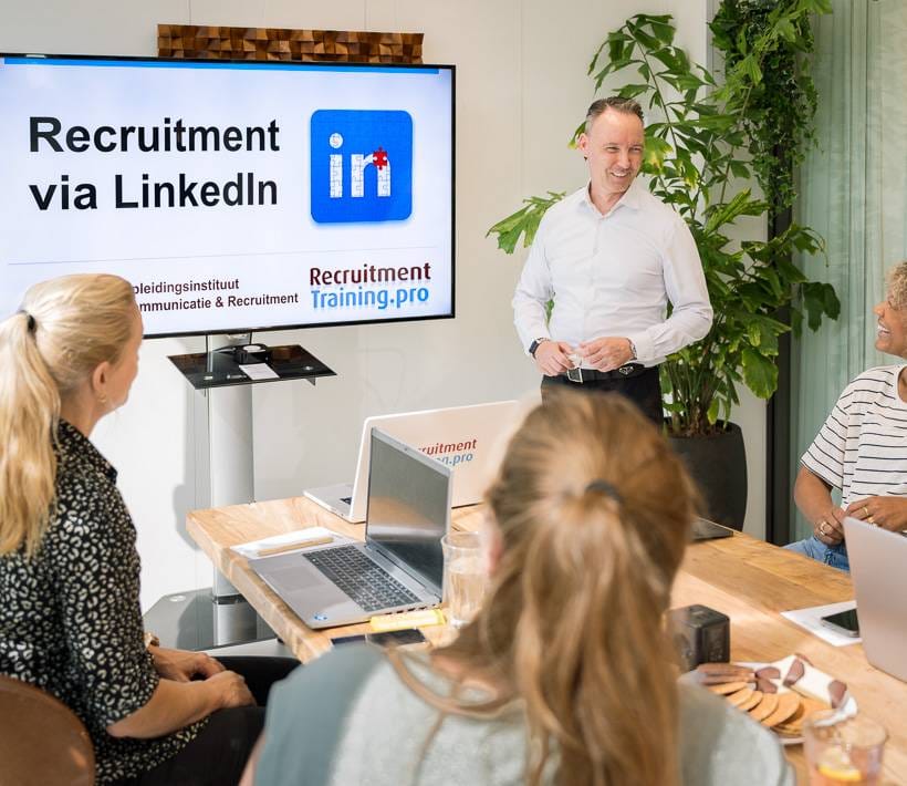 Training Recruitment via LinkedIn gegeven door trainer Jacco Valkenburg