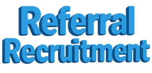 Referral Recruitment (tekstafbeelding)