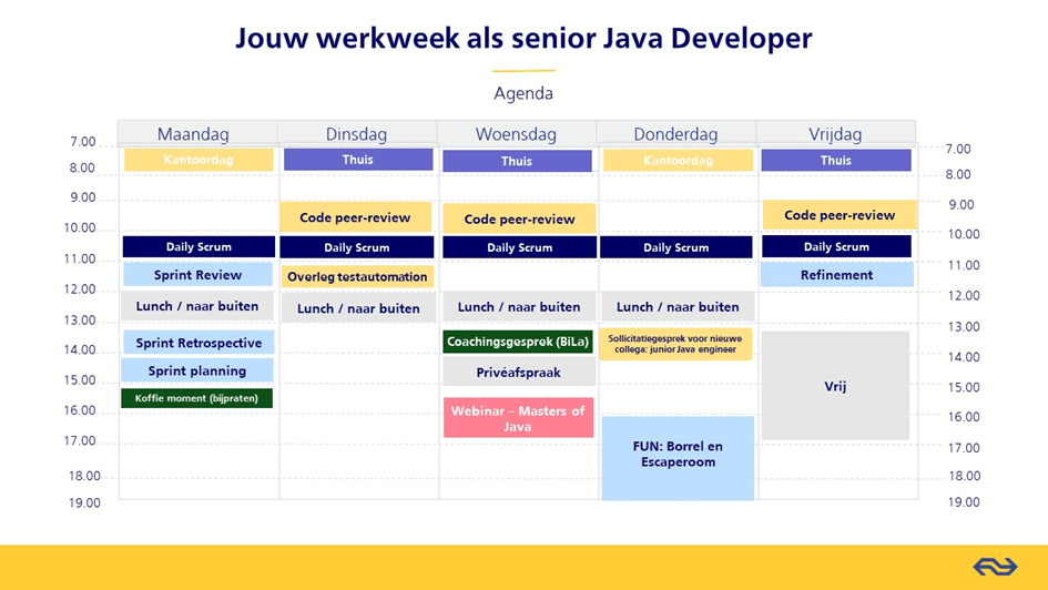Werkenbij-site NS met een werkweek als Developer