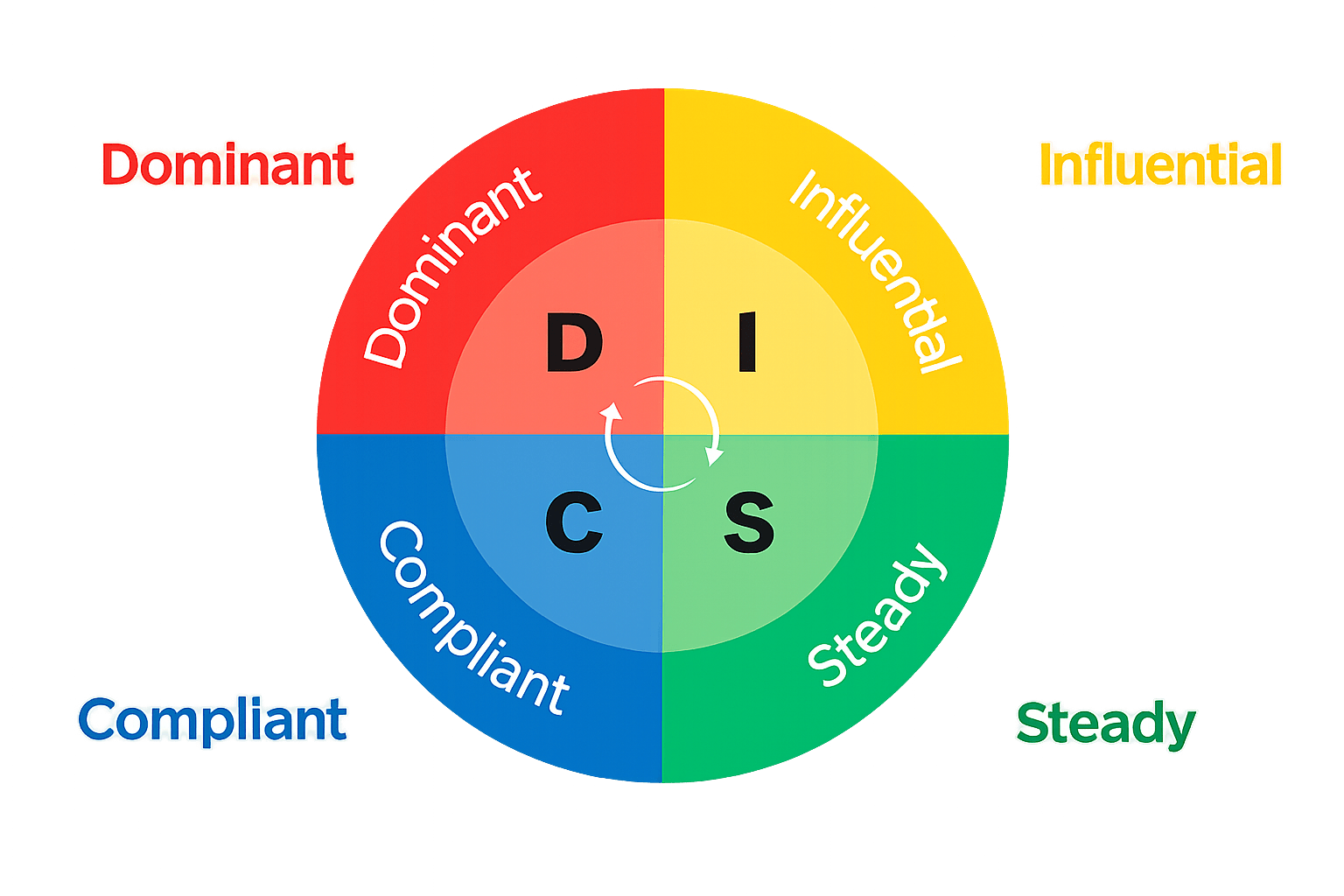 DISC test model diagram