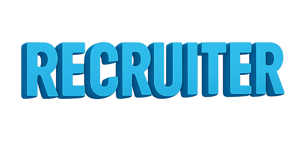Recruiter (Tekstafbeelding)