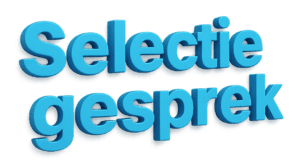 Selectiegesprek (teks-afbeelding)