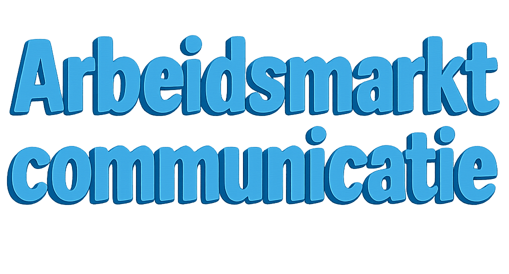 arbeidsmarktcommunicatie (3D tekst)