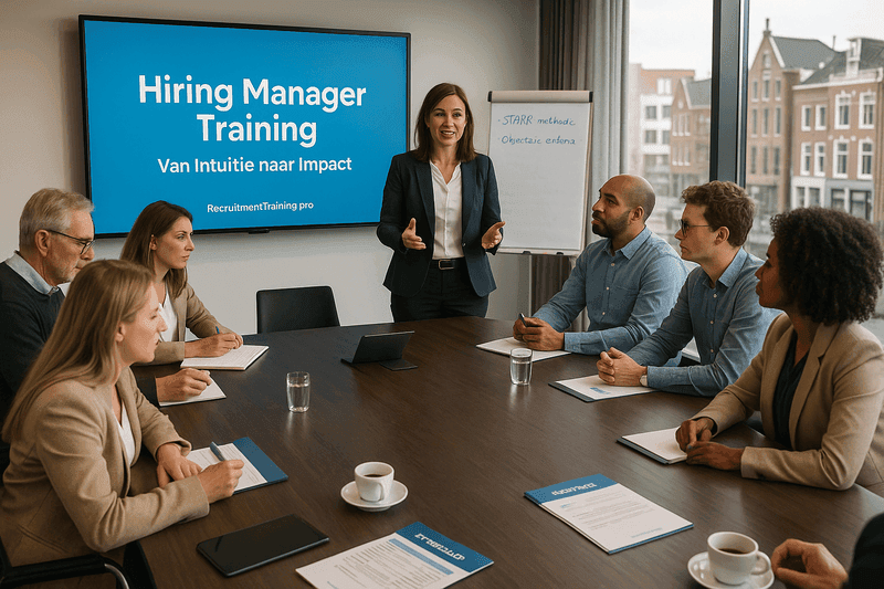 Hiring manager training in Amsterdam bij RecruitmentTraining.pro
